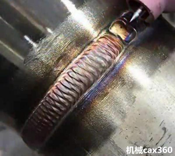 魚鱗焊是焊接的一種工藝方法，這個(gè)魚鱗焊太漂亮了【有圖】