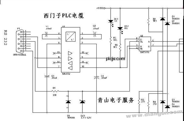 PLC通訊電纜編程電纜自制詳解(圖)